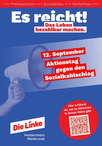 Flugblatt Sozialkahlschlag