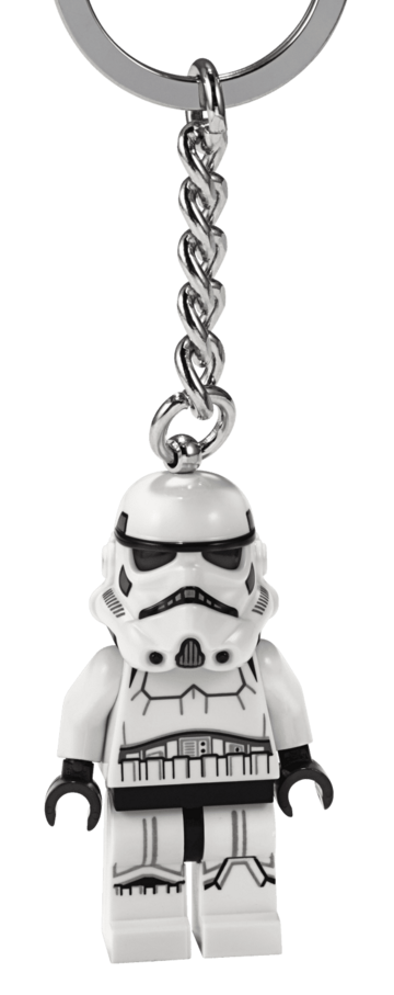 Plastikfigur eines Stormtroopers als Schlüsselanhänger